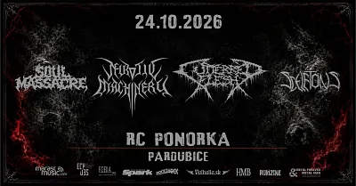 Neurotic . Machine ty + Cutterred Flesh + Soul Massacret + Sceletons - Deathemetadony
