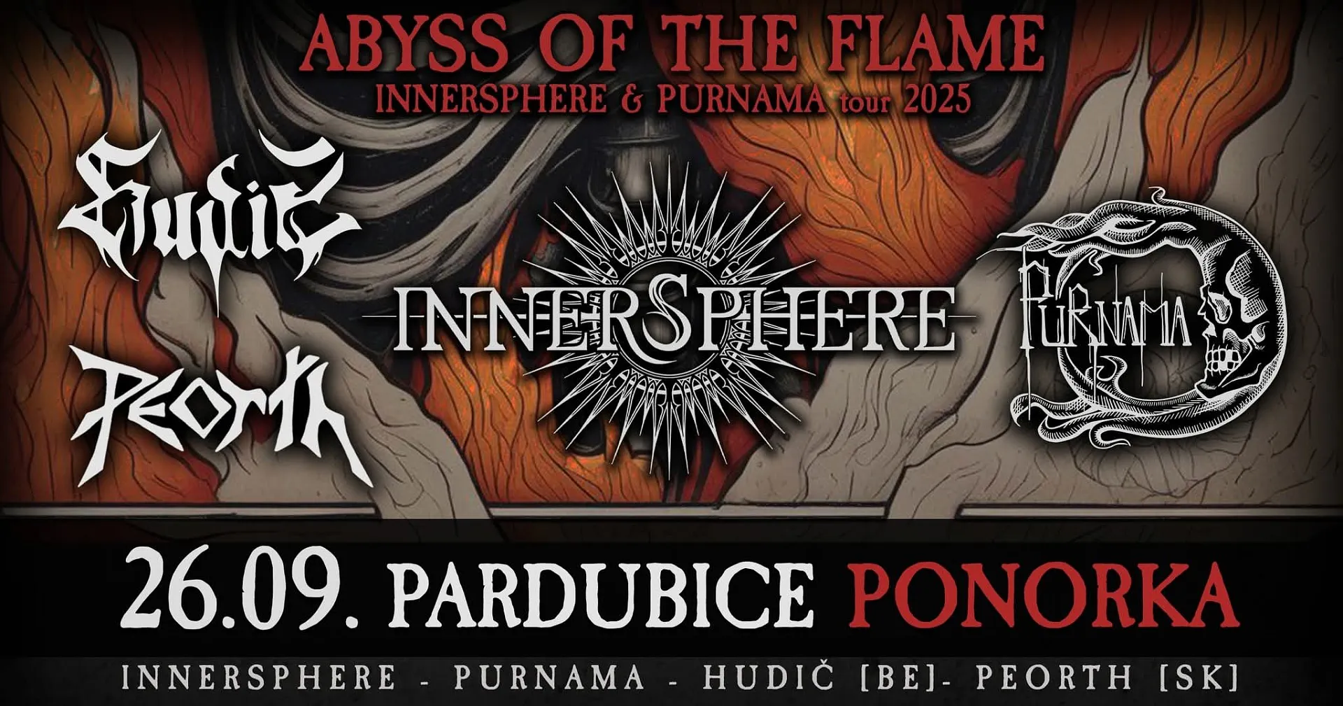 INNERSPHERE Abyss of the flame tour 2025