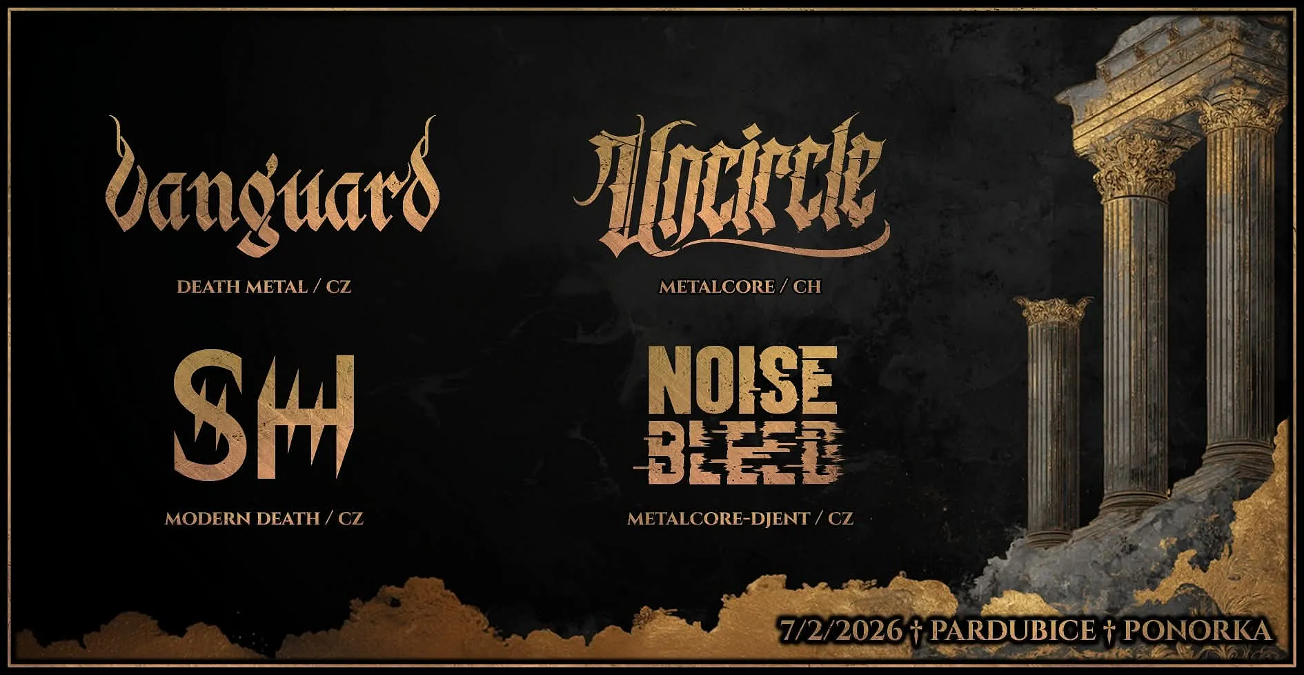 VANGUARD // UNCIRCLE (CH)//NOISEBLEED//SPACE HAMSTER