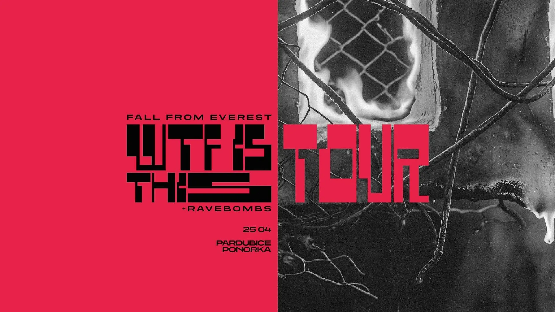 Fall From Everest + Ravebombs + Expost // Pardubice // WTF IS THIS TOUR